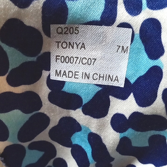 COACH " Tonya " Blue Signature C Patchwork Tennis Shoes. Size 7M - Picture 12 of 13